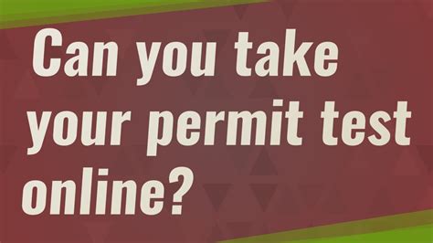 can an 18 tear old take the permit test online|permit test questions and answers.